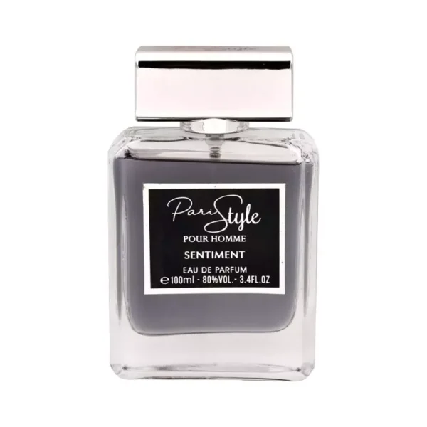 عطر مردانه Paristyle Sentiment 100 میلیلیتر - رایحه شیرین و تازه با طراحی مدرن