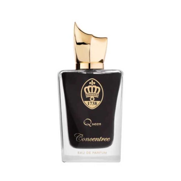 عطر زنانه کویین کانسنتری با رایحه گرم و شیرین