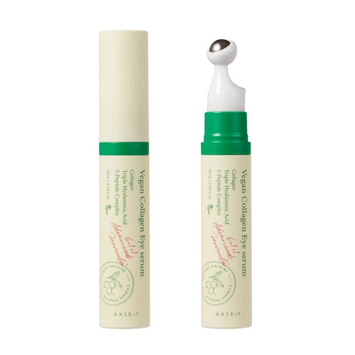 سرم دور چشم کلاژن اکسیس وای مدل Vegan Collagen، ضد چروک و روشن کننده، 15 میل