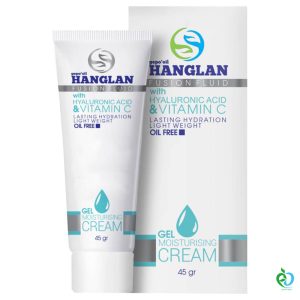ff6e460d99d051fd81755797777f51344e79ac4b45c3f59c3w.jpg ژل کرم آبرسان هیالورونیک اسید و ویتامین C هانگلن - تصویر 1