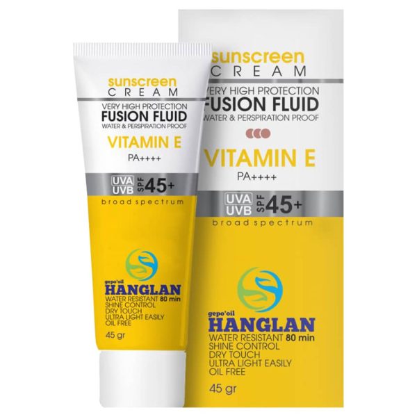 dd1060146175580246793be6f97ecf14d23129a971cf03d49l.jpg ضدآفتاب ضدلک فلویید رنگی نچرال هانگلن حجم 45 گرم - تصویر 1