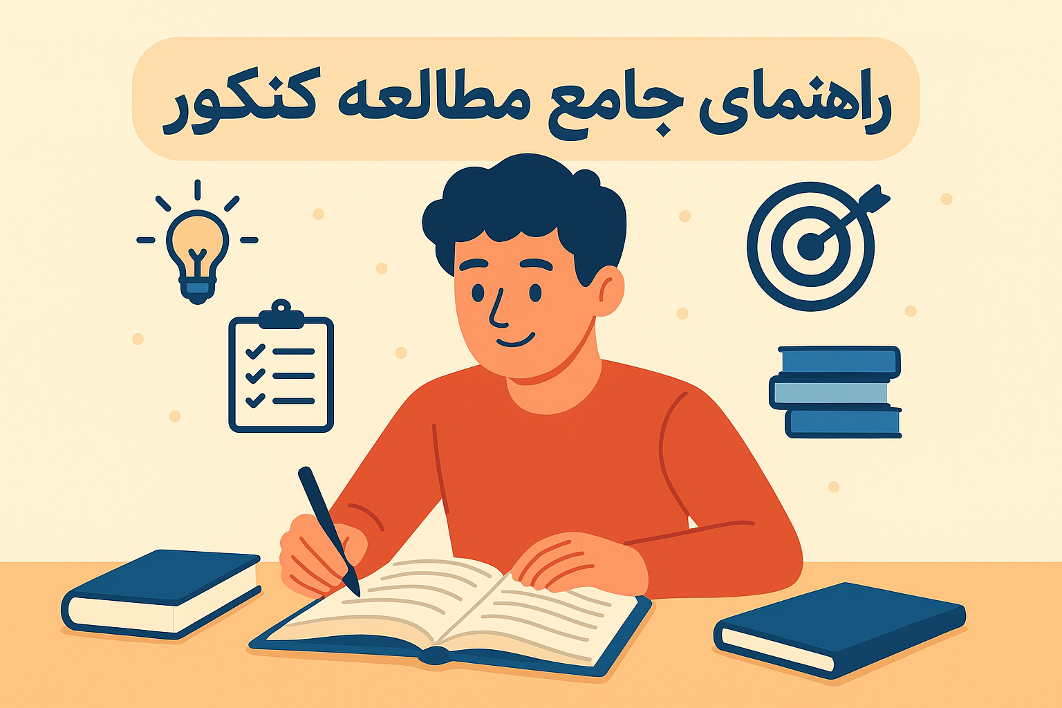 راهنمای جامع مطالعه کنکور: از برنامه‌ریزی تا موفقیت