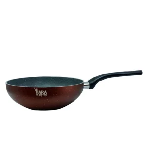 تابه وک سایز 24 بدون درب تکدسته تیارا کد TR-24PW1T (مسی)