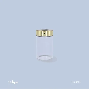 بانکه شیشه ای درب طلایی UN-1722
