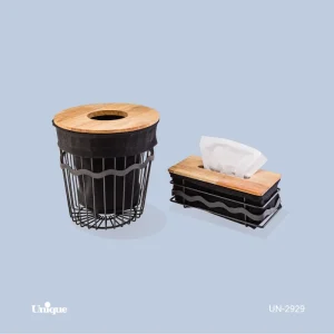 سطل و جای دستمال فلزی UN-2929