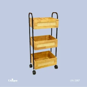 جا پیاز چوب حصیری 3 طبقه UN-2967