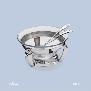 سوفله سالادخوری UN-3115 (نقره ای)