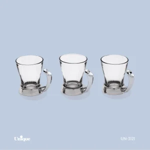 ست چایخوری UN-3121 (نقره ای)