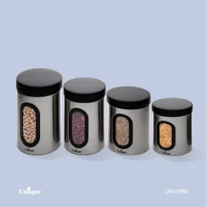 قوطی 4 رقم پنجره دار استیل UN-5990