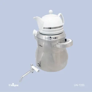کتری استیل شیردار 5.5 لیتری 6 ضلعی UN-7255