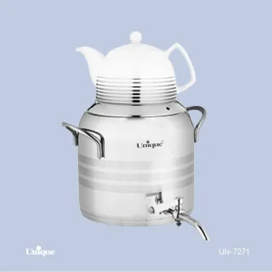 کتری قوری شیردار استیل 5.5 لیتری UN-7271