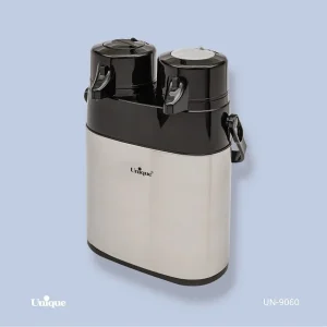 فلاسک دوقلو 1.6 استیل شیشه دار یونیک UN-9060