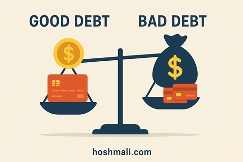 بدهی خوب و بدهی بد چیست