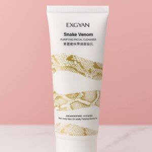 فوم شستشوی صورت زهر مار EXGYAN ضد چروک و آبرسان