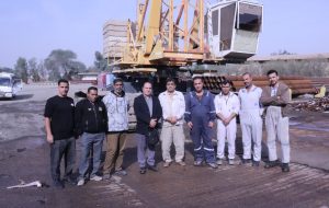 برگزاری دوره تخصصی جرثقیل ۱۵۰۰ تن و تاور کرین در یارد خرمشهر