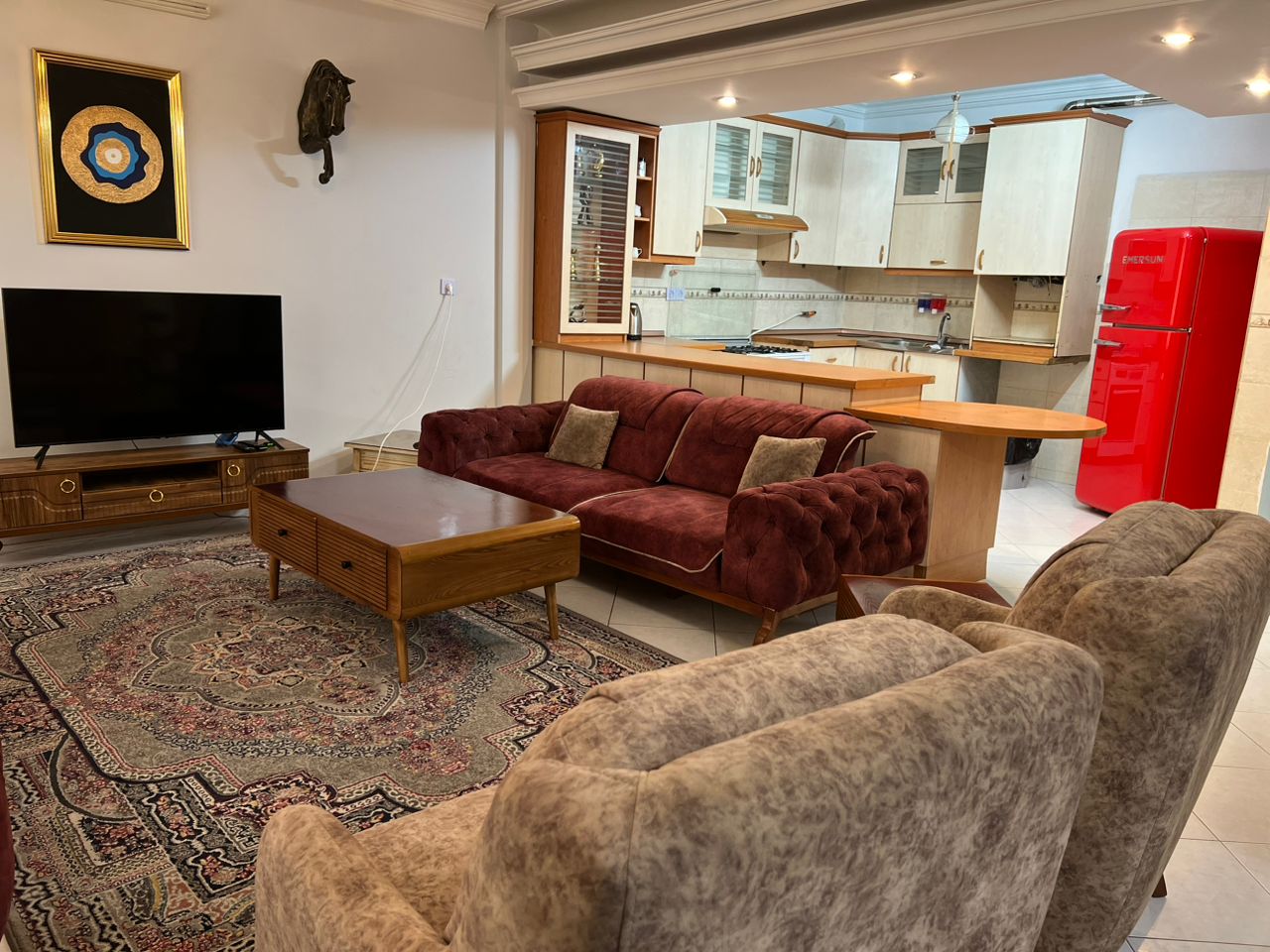 تصویر 3 واحد دوخوابه 95 متری هنرستان - کد 4 