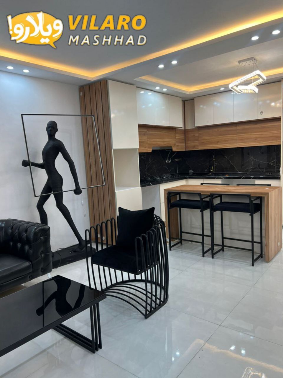 تصویر 2 ویلایی دوخوابه دربست لوکس هاشمیه 